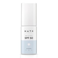 MATH 360° Sun Block SPF 50 Drėkinamasis mineralinis SPF50 losjonas nuo saulės ir pigmentinių dėmių, 75 ml