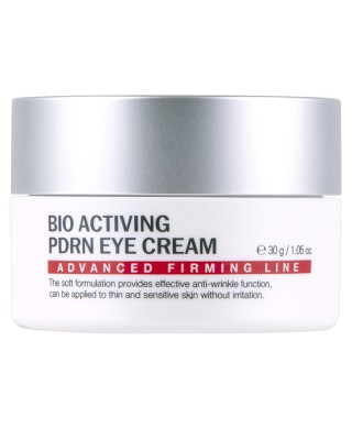 DERMALINE BIO ACTIVING PDRN EYE CREAM dvigubo poveikio intensyviai atkuriantis ir stangrinantis paakių kremas su PDRN, 30 g