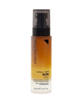 DIEGO DALLA PALMA SUN OIL protective illuminating oil spray Apsauginis ir žvilgesio suteikiantis plaukų aliejus 90 ml