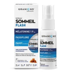 GRANIONS SPREY SOMMEIL FLASH MELATONINE Melatonino purškalas miegui – greitam užmigimui, 25 ml