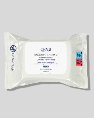 OBAGI ® MEDICAL SUZANOBAGIMD Valomosios Servetėlės ​​Riebiai ar Spuoguotai Odai, 25 vnt.