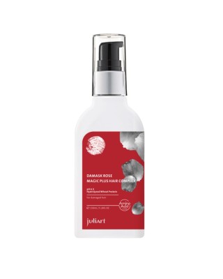 JuliArt DAMASK ROSE MAGIC PLUS HAIR COMPLEX nenuskalaujamas atkuriamasis plaukų serumas, 150 ml