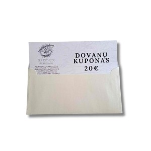 Dovanų kuponas 20 EUR