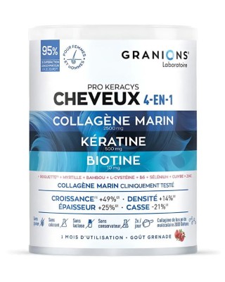 GRANIONS PROKERACYS CHEVEUX POUDRE kolageno milteliai plaukams
