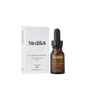 Medik8 Calmwise Serum Anti-Redness Elixir, raudonį mažinantis veido serumas, 15 ml.
