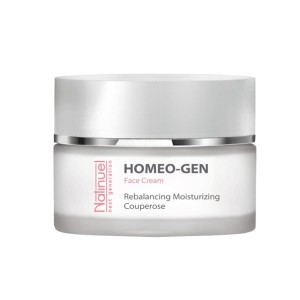 Natinuel Homeo Gen, drėkinantis kremas raustančiai kuperozės paveiktai odai, 50 ml.