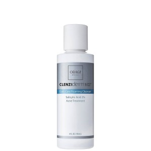 Obagi Clenziderm M.D.® Daily Care Foaming Cleanser, prausiklis su 2% salicilio rūgtimi, 118 ml.