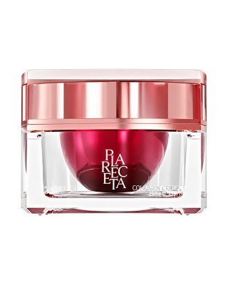 Drėkinantis ir stangrinantis veido kremas su kolagenu ir placentos ekstraktu COLLAGEN, PLARECETA, 50 ml