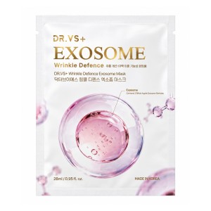 Priešraukšlinė lakštinė veido kaukė su egzosomomis EXOSOME WRINKLE DEFENCE, DR.VS+, 1 vnt.