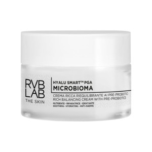 Maitinamasis veido kremas su prebiotikais ir probiotikais MICROBIOMA, RVB LAB, 50 ml